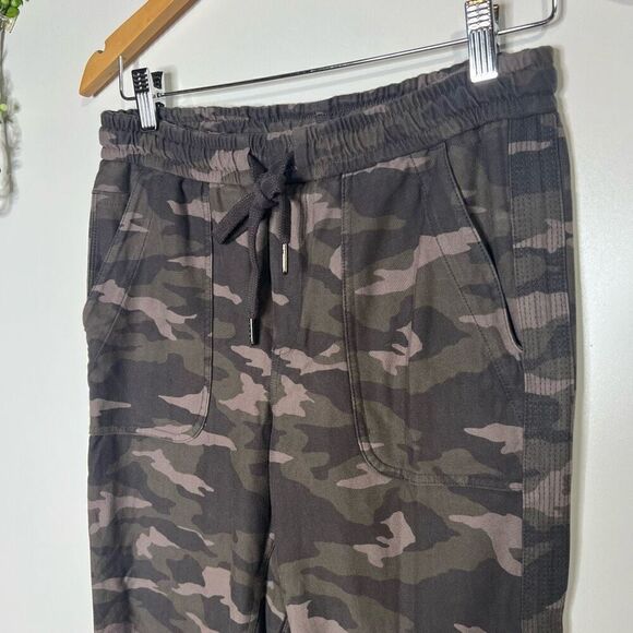 Athleta Farralon Jogger Pants Camouflage Green Taupe Brown - Picture 6 of 15